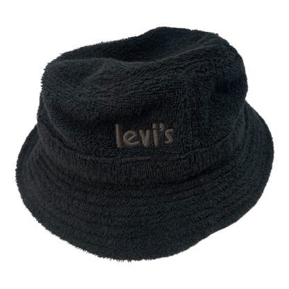 Authentic Levi’s Black Terry Bucket Hat