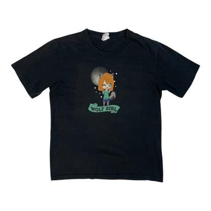 Vintage Anime “Wolf Girl” Graphic Tee | Best Fit UK 6-8