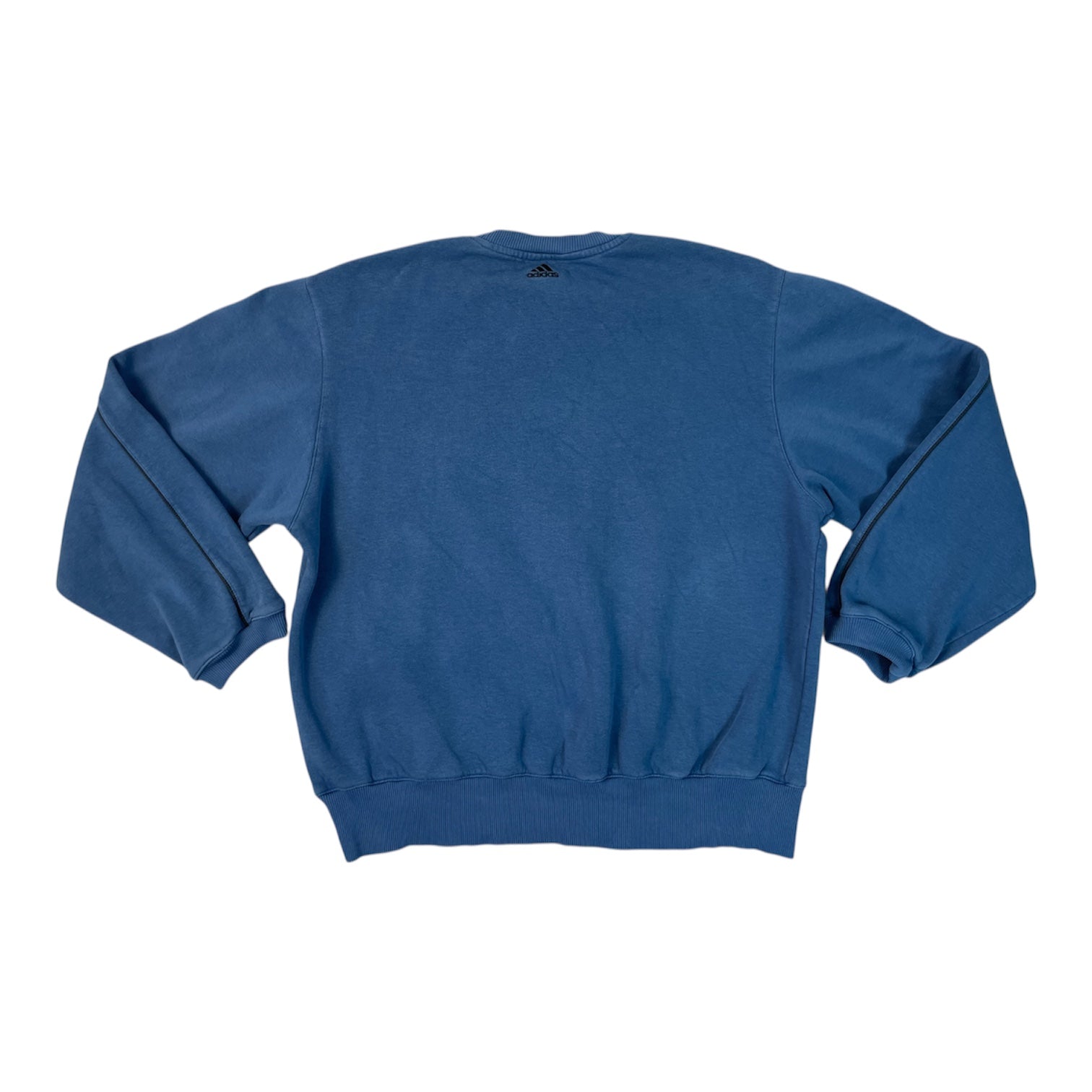Vintage Adidas Blue Logo Sweatshirt | Best Fit Men's M-L