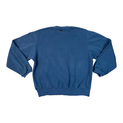Vintage Adidas Blue Logo Sweatshirt | Best Fit Men's M-L