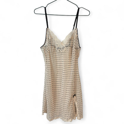 Vintage Victoria’s Secret Polka-Dot Lace Slip Dress | Best Fit UK 6–8