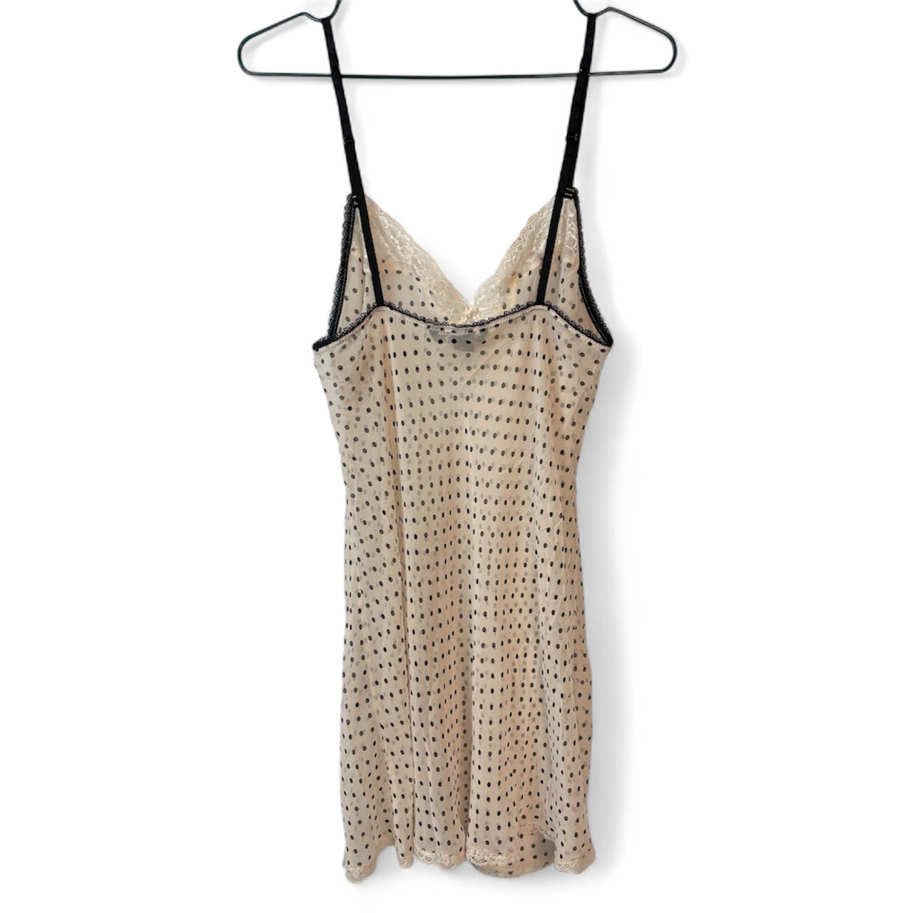 Vintage Victoria’s Secret Polka-Dot Lace Slip Dress | Best Fit UK 6–8