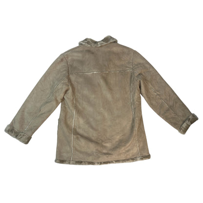 Vintage Y2K Mulberry Street Faux Shearling Coat | Best Fit UK 10