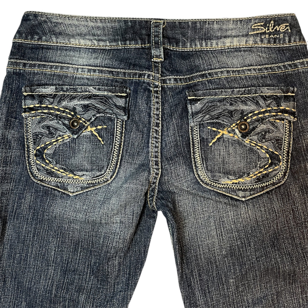 Silver Jeans Co. “Pioneer” Bootcut Denim Jeans – W29 L31 / UK 8-10