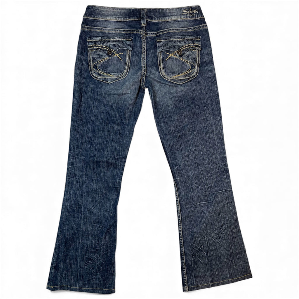 Silver Jeans Co. “Pioneer” Bootcut Denim Jeans – W29 L31 / UK 8-10