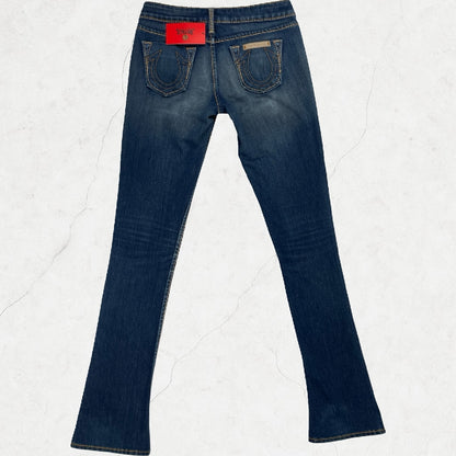 True Religion Vintage Bootcut Jeans – Size UK 4-6 (W27”)