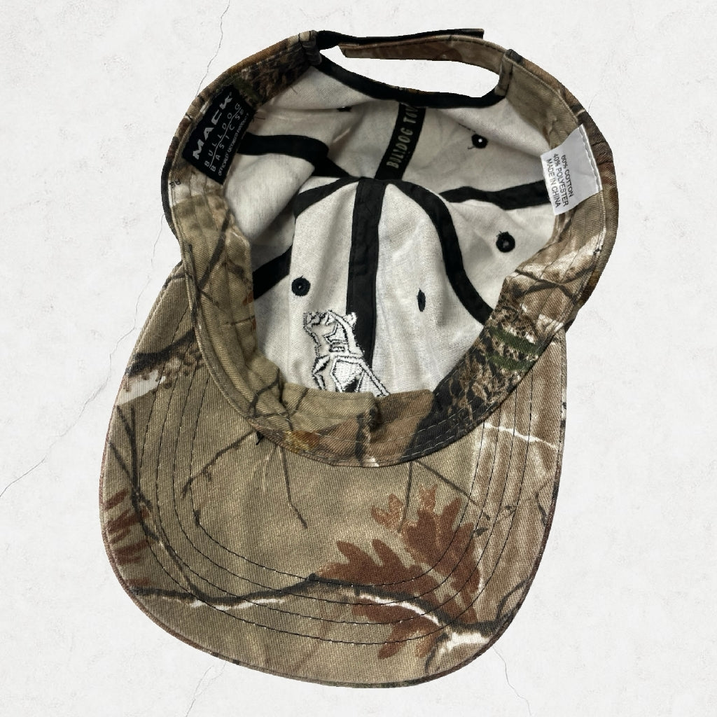 Mack Trucks “Bulldog” Camo Cap - Adjustable Velcro, 100% Cotton
