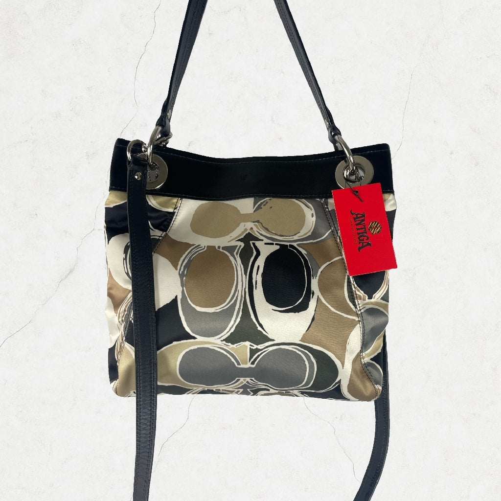 Coach F17649 Peyton / Madison Optic Satin Shoulder Bag - Sourced from Japan