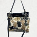 Coach F17649 Peyton / Madison Optic Satin Shoulder Bag - Sourced from Japan