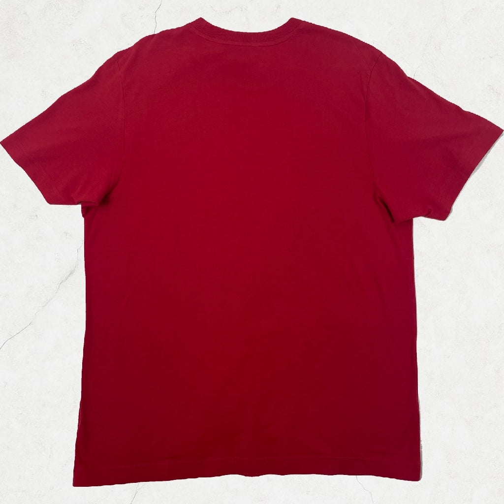 Y-3 x Yohji Yamamoto Red Graphic Snake T-Shirt